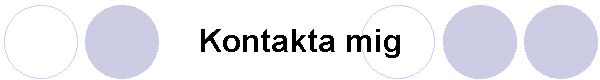 Kontakta mig